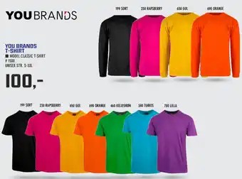 Sport 24 You Brands T-Shirt tilbud