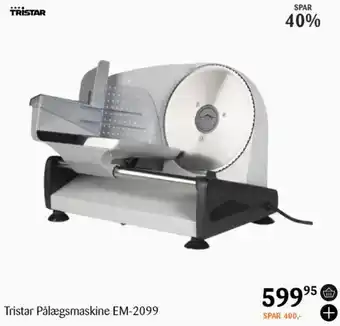 Kop & Kande Tristar Pålægsmaskine EM-2099 tilbud
