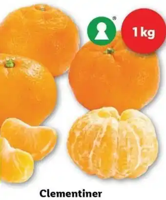 Lidl Clementiner 1Kg tilbud