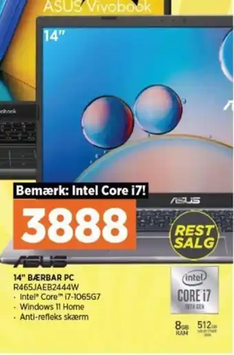 14" BÆRBAR PC R465JAEB2444W