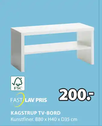 JYSK KAGSTRUP TV-BORD tilbud