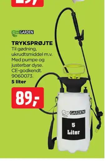 jem & fix TRYKSPRØJTE tilbud