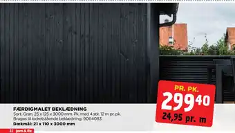 FÆRDIGMALET BEKLÆDNING