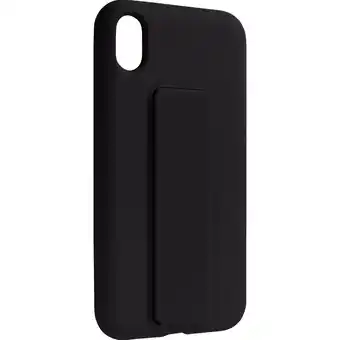 Fleggaard Leki bycph Cover - iPhone XR Grip And Stand Silicone Black tilbud