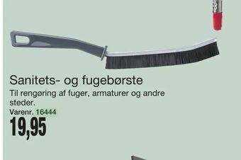 Harald Nyborg Sanitets- og fugebørste tilbud