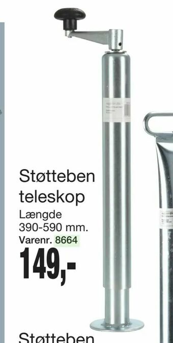 Harald Nyborg Støtteben teleskop tilbud