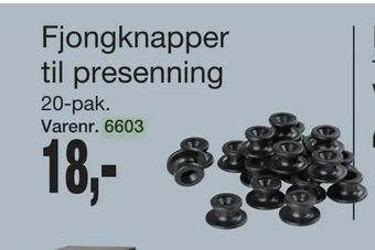 Harald Nyborg Fjongknapper til presenning tilbud