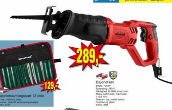 Harald Nyborg Bajonetsav tilbud