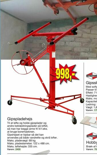 Harald Nyborg Gipspladehejs tilbud