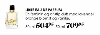 Libre eau de parfum