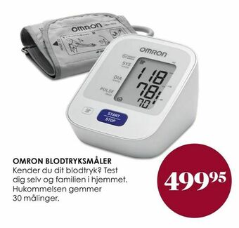 Matas Omron blodtryksmåler tilbud