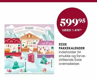 Matas Essie pakkekalender tilbud