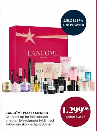 Matas Lancôme pakkekalender tilbud