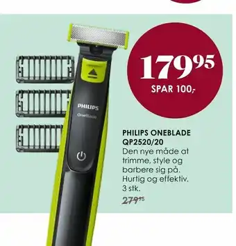 Philips oneblade qp2520/20