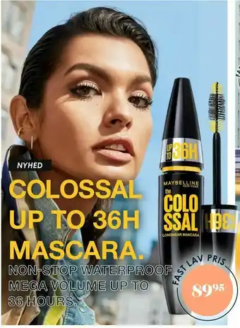 Matas Colossal up to 36h mascara tilbud