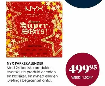 Nyx pakkekalender