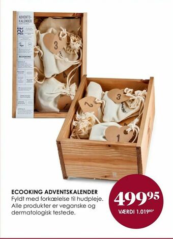 Matas Ecooking adventskalender tilbud