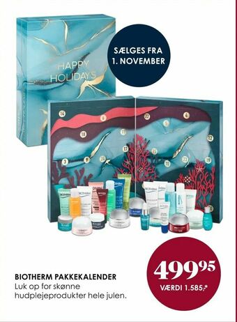 Matas Biotherm pakkekalender tilbud