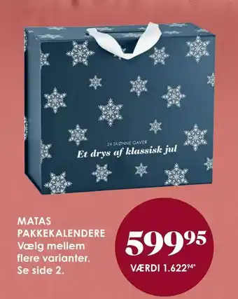 Matas pakkekalendere