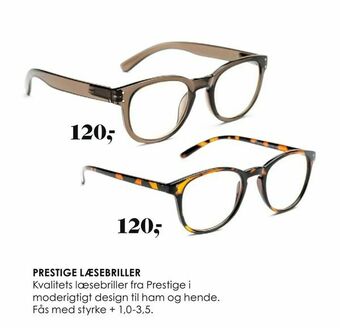 Matas Prestige læsebriller tilbud
