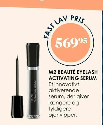Matas M2 beauté eyelash activating serum tilbud