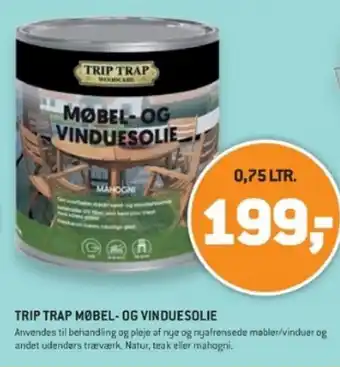 XL-BYG TRIP TRAP MØBEL- OG VINDUESOLIE tilbud