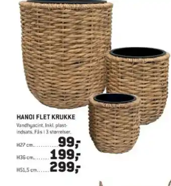 XL-BYG HANOI FLET KRUKKE tilbud