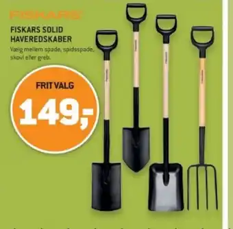 XL-BYG FISKARS SOLID HAVEREDSKABER tilbud