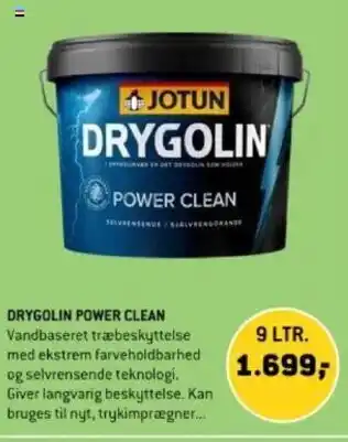 XL-BYG DRYGOLIN POWER CLEAN tilbud