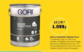 XL-BYG GORI 612 DÆKKENDE TRÆBESKYTTELSE tilbud