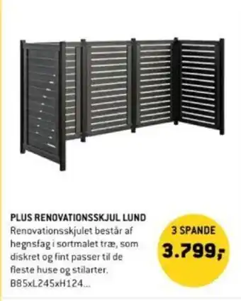 XL-BYG PLUS RENOVATIONSSKJUL LUND tilbud