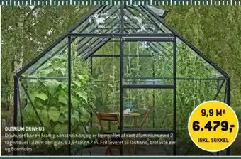 XL-BYG OUTRIUM DRIVHUS tilbud