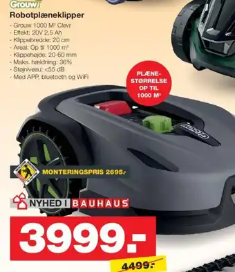 Bauhaus Robotplæneklipper tilbud