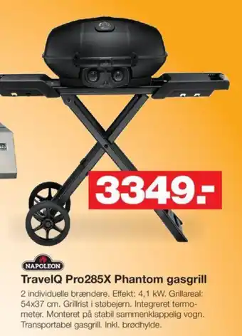 Bauhaus TravelQ Pro285X Phantom gasgrill tilbud