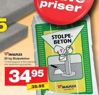20 kg Stolpebeton