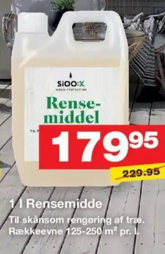 Bauhaus 1 l Rensemidde tilbud