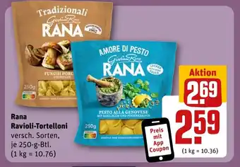 REWE Rana Ravioli-Tortelloni tilbud