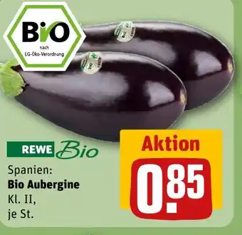 REWE DE Bio Aubergine tilbud
