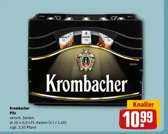 REWE DE Krombacher Pils tilbud