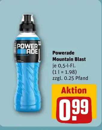 REWE DE Powerade Mountain Blast tilbud