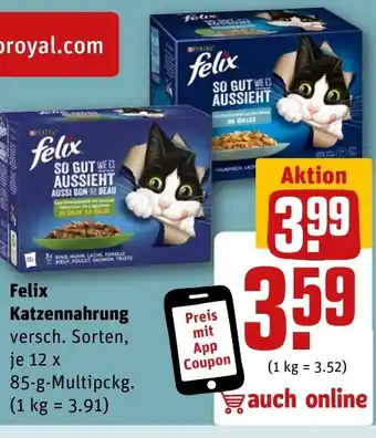 REWE DE Felix Katzennahrung tilbud