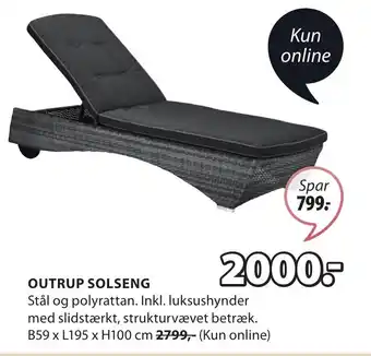 JYSK OUTRUP SOLSENG tilbud