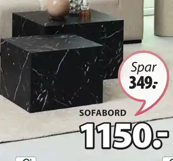 JYSK TINGSTED SOFABORD tilbud