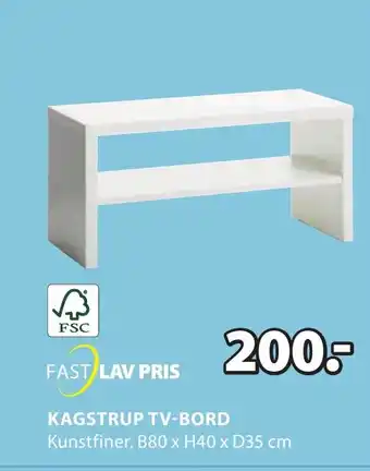 JYSK KAGSTRUP TV-BORD tilbud