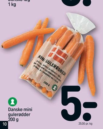 REMA 1000 Danske mini gulerødder tilbud