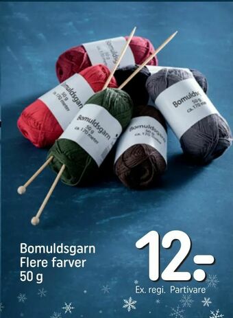 REMA 1000 Bomuldsgarn tilbud