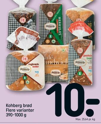 REMA 1000 Kohberg brød tilbud