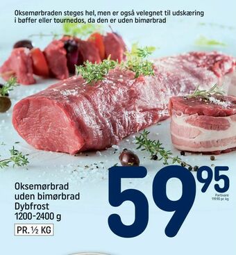 REMA 1000 Oksemørbrad uden bimørbrad tilbud