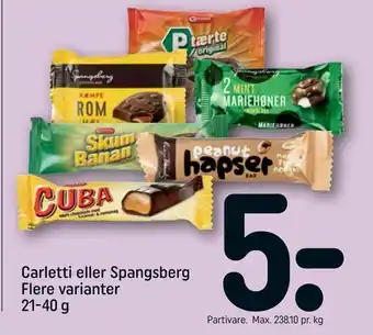 REMA 1000 Carletti eller Spangsberg tilbud