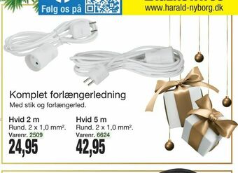 Harald Nyborg Komplet forlængerledning tilbud